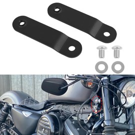 LOOBOR LOOBOR 3 Inch 1 Pair Motorcycle Gas Tank Rising Lift Kit Replacement For Harley Sportster XL 883 1200 48 72 Dyna 1995- 2017