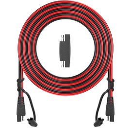 OYMSAE 12Feet SAE to SAE Extension Cable Quick Disconnect Connector 16AWG,for Automotive,Solar Panel Panel SAE Plug(12FT(16AWG))