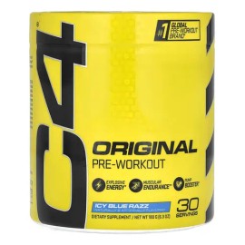 Aminoácido Deportivo Polvo Cellucor C4 180g Sabor Icy Blue Razz                                                                                       