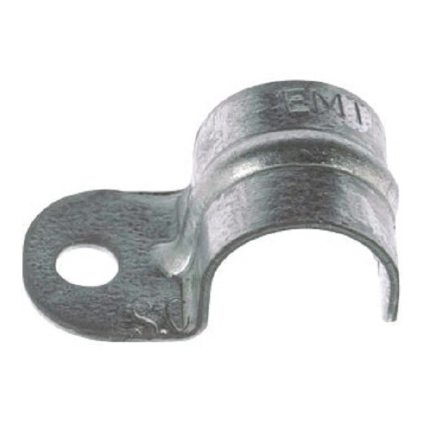 Halex (10-4pk)-Halex 1 In. Click-On EMT 1-Hole Electrical Conduit Strap