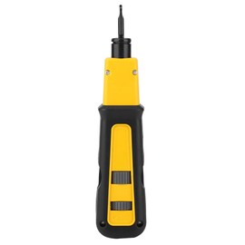 Punch Down Tool Steel Plastic Handle Wire Cutter Crimping Electrical Equipment Supplies