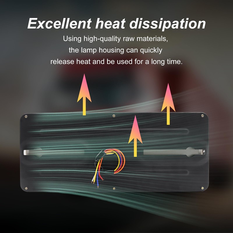 Ygmylandbb LED Truck/Trailer Tail Lights, 5-in-1 Truck Sequential Flow Turn
