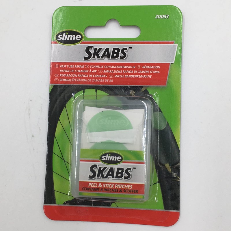 Slime Skabs 6 Peel and Stick Puncture Repair Patches for