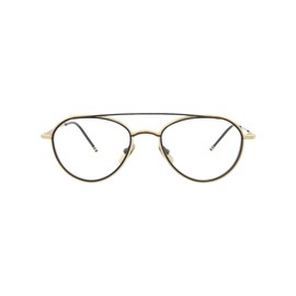 Eyeglasses THOM BROWNE TB 109 A-GLD-BLK White Gold-Black Iron