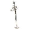 Decorative Hand Made Recycled Metal Tuba Instrument Player Musician Statue