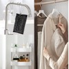 304 Stainless Steel Metal Long Tail Clip with Hooks Clothes