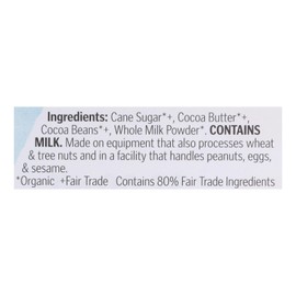 UD_ Theo Chocolate Organic 45% Cacao Milk Chocolate Bar 3 oz Pastilles Case of 12 Bulk Packaging