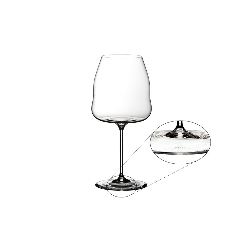 Riedel 1234/07 Winewings Pinot Noir Wine Glass, Single Stem, Clear