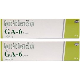 Crema de ácido glicólico GA-6 al 6% para todo tipo de piel - 1.06 oz (paquete de 2)