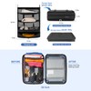 Portable Hanging Travel Shelves, Suitcase Organizer, Packing Cubes for Travel,