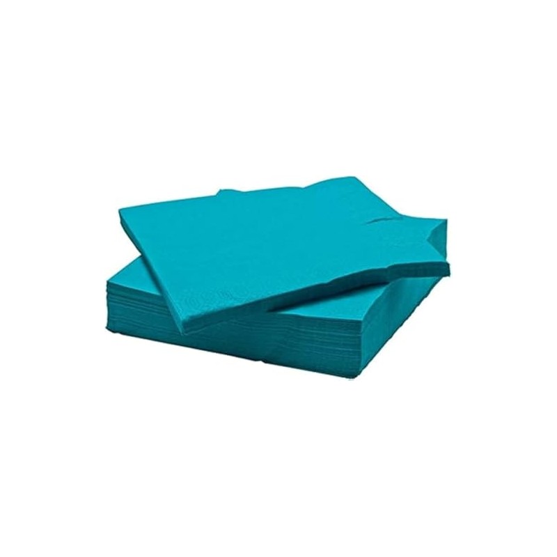 kea FANTASTISK Paper Napkin, turquoise (100 pack)