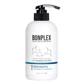 BONPLEX Rebonding Treatment For All Hair Types | For Damaged, Dry, Brittle, Colored, Permed, and Chemically-Treated Hair | Safe for Hard Water | Reconnect Broken Disulfide Bonds
