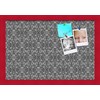 PinPix Decorative pin Cork Bulletin Board Made from self-Healing Canvas,