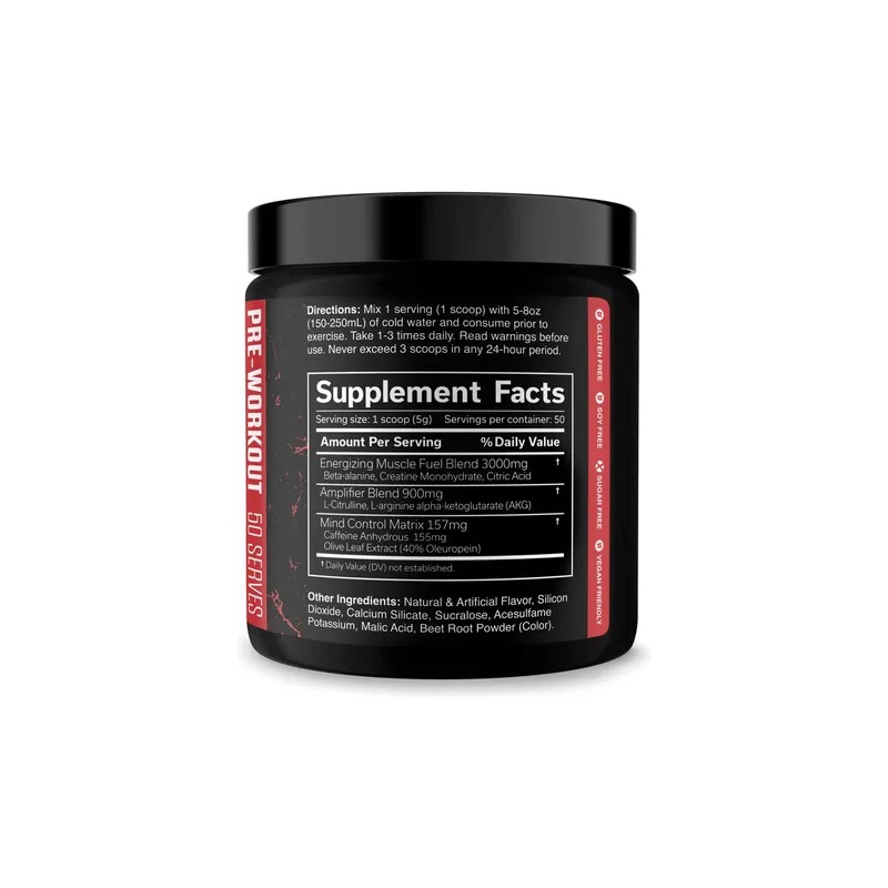 Pre Entreno Jnx Sports The Curse 50 Servicios Sabor Watermelon
