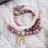 Unbranded 108 Mala Beads Prayer Rose Quartz Healing Meditation Yoga