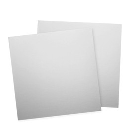 sourcing map 2Pcs 304 Stainless Steel Sheet Plate, 6" x 6", 20 Gauge (0.8mm) Thickness, Stainless Steel Plate with Gloves for Crafting, Modelers, Jewelry, Repairs, Electrical Repairs (Silver)