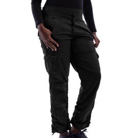 SCOTTeVEST Margaux Cargaux Travel Cargo Pant for Women - 11 Hidden Pockets - for Hiking & More (Black, Medium)