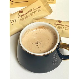 BC233 Kanu Korea Instant Coffee Camping Essentials 17.3g x 8 Sticks (8 Sticks, Milk Tea Latte)