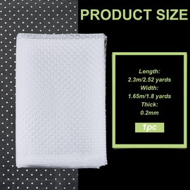 PH PandaHall 2.3m White Polka Dots Tulle Fabric 1.6m Wide Polka Dot Embroidered Mesh Fabric Bridal Wedding Lace Fabrics for Clothes Wedding Dress Craft Sewing Home Decoration