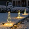 LED Christmas Tree Lights Christmas Tree Spiral String Lamps Xmas