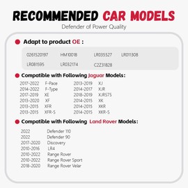 LR081595/High pressure fuel pump/Compatible with Land Rover Range Rover LR4 Discovery Defender 110 Defender 90 Range Rover Sport Range Rover Velar/Replace HM10018 66806 LR035527 LR032174