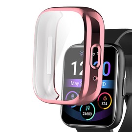 smaate Watch Cases Compatible with JeeJTek OYV TGW101 1.83” Smart Watch, TPU Case with Screen Protector, Protecting Watch Body & Screen