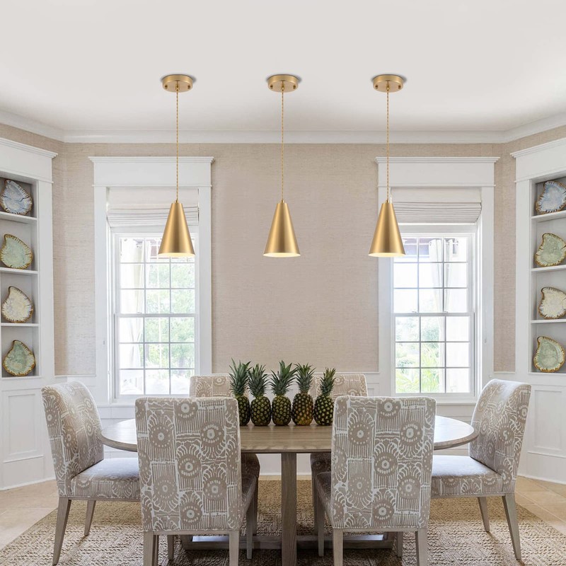 Gold Pendant Lights Kitchen Island,Dining Room Light Fixtures Over Table