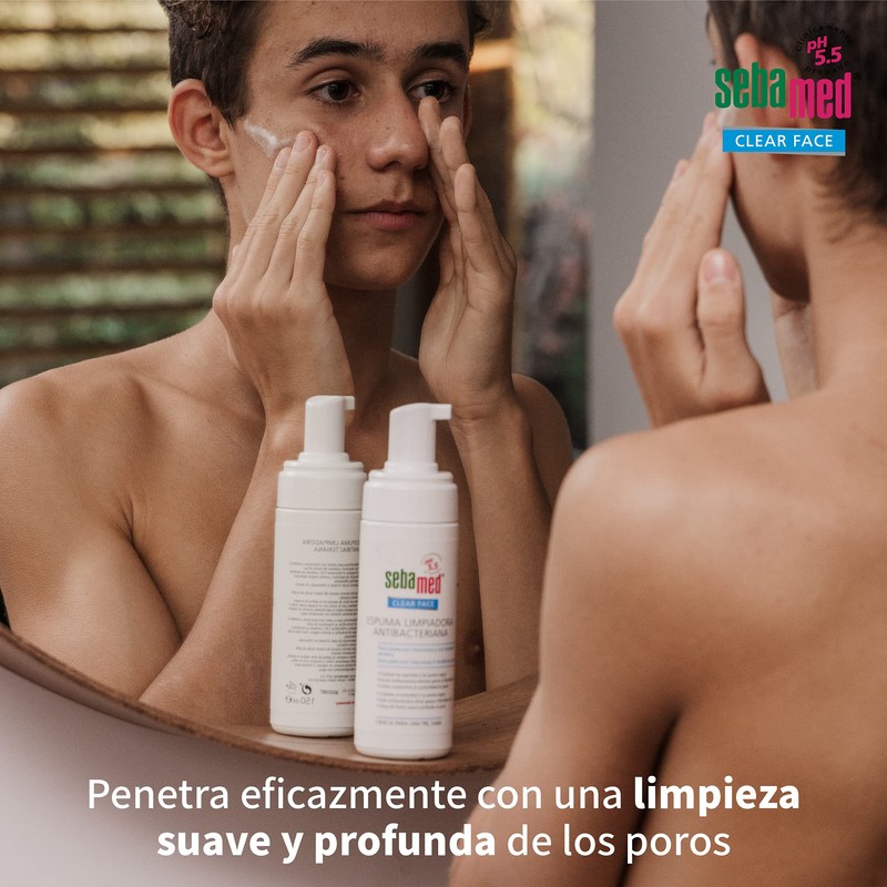 Seba Med Clear Face Espuma Limpiad 150 ml