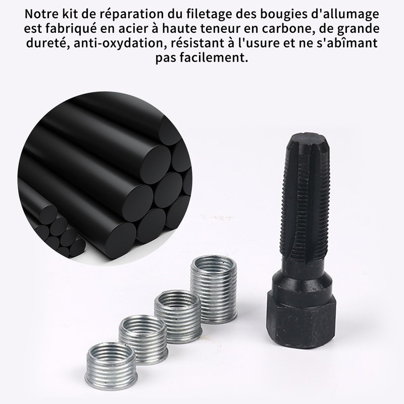 CLKE Spark Plug Thread Repair Kit M14 x 1.25 Repair