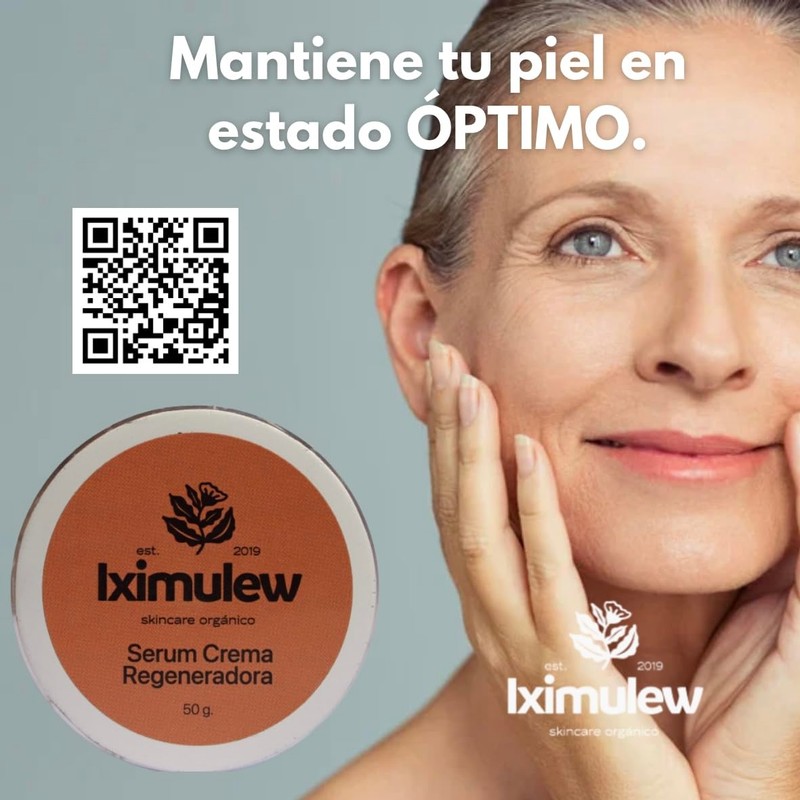 Serum Crema Regeneradora Iximulew Anti-edad con Ácido Tryalurónico para una