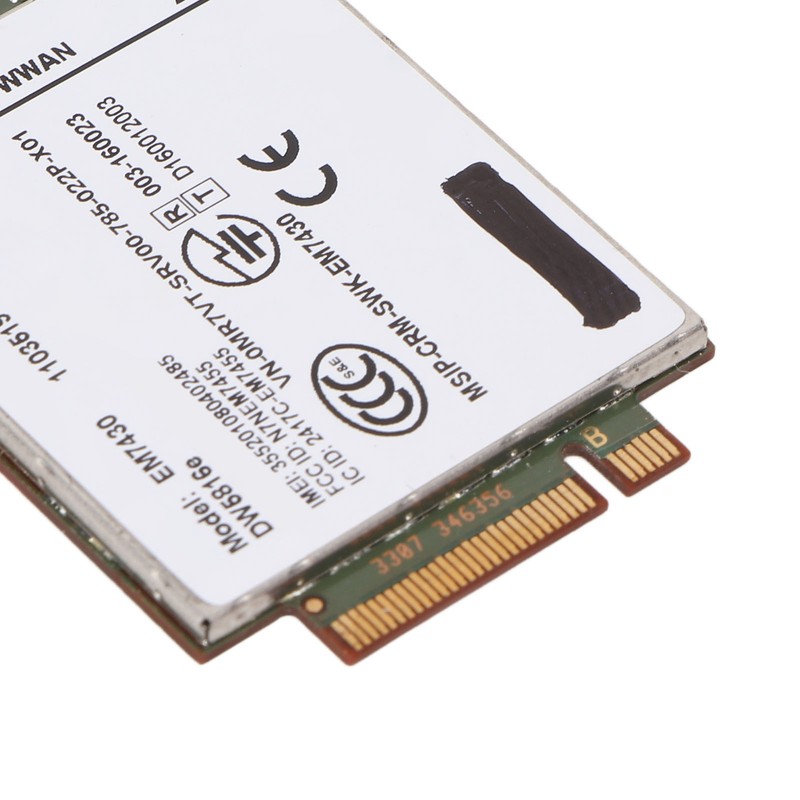 4G LTE Network Card for Dell for Latitude 7280 7285