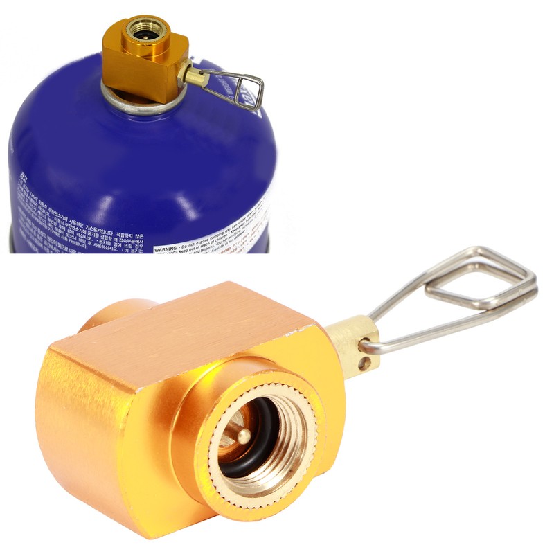 G1/4 DN8 Outdoor Camping Stove Adapter Gas Refill Valve Adapter
