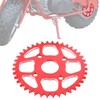 IUVWISN 40T 420 Chain Sprocket 40/41/420 40MM Bore Rear Drive