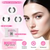 Glowing Win Magnetic Eyelashes with Applicator 3 Pairs Magnetic Eye