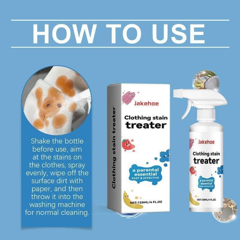 Clothes stain remover spray protects clothes from oil stains Multifunctional