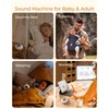 Glocusent Portable Sound Machine for Baby Kids Adults - 62
