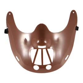 HENBRANDT Adult Hannibal Lecter Mask (Brown)