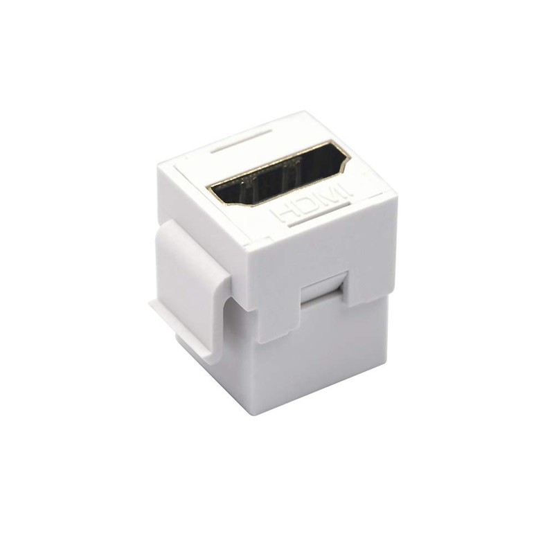 VCE 4K HDMI Keystone Jack 10-Pack, HDMI Female to Female
