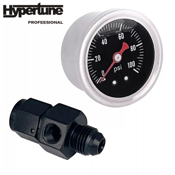 Unbranded Liquid 0-100psi Fuel Pressure Gauge Regulator Gauge 1/8" NPT