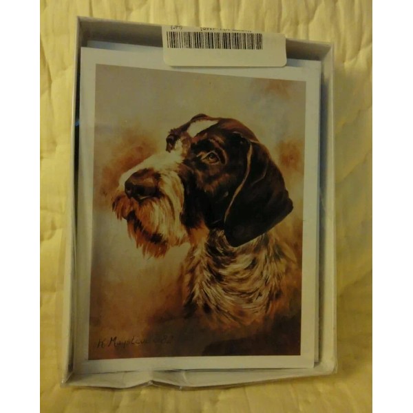 German Shorthaired Pointer Dog Note Cards W/Envelopes by Ruth Maystead