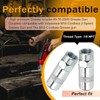 4-Pack M-ilwaukee Grease Gun Coupler Tips 49-16-2649 Replacement Coupler for
