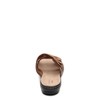 Clarks womens Leisa Faye Sandal, Tan Leather, 8.5 US