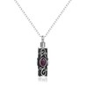 MiniJewelry Cylinder Cremation Jewelry Pendant Urn Necklaces for Ashes Keepsake