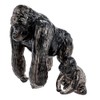 Crystal Puzzle | 3D Gorilla Pair | Transparent Design |