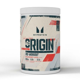 Myprotein Origin Pre-Workout Powder - Strawberry Flavour | 30 Servings - 600 g | 300 mg Caffeine, L-Citrulline & Beta-Alanine |