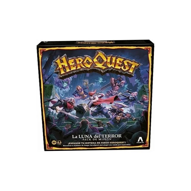 Hasbro Gaming Avalon Hill Heroquest Pack De Misión La Luna