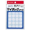 ニチバン マイタックラベル ML-161 白 ML-161-5 ｼﾛ 【まとめ買い10個セット】