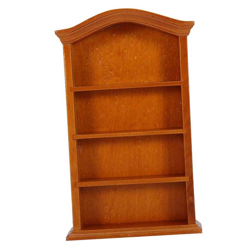 1:12 Dollhouse Miniature Furniture Wood Bookcase Bookshelf Cabinet Home Decor