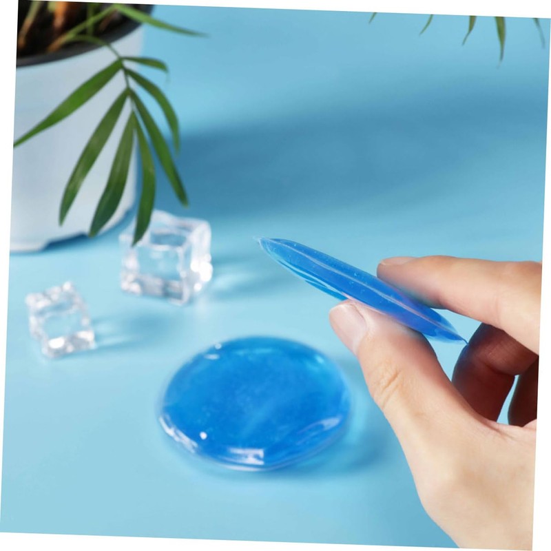 NOLITOY 12pcs Reusable Round Gel Ice Packs for Therapy Convenient
