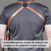 Shoulder Holster Made with Premium Genuine Leather - for Glock